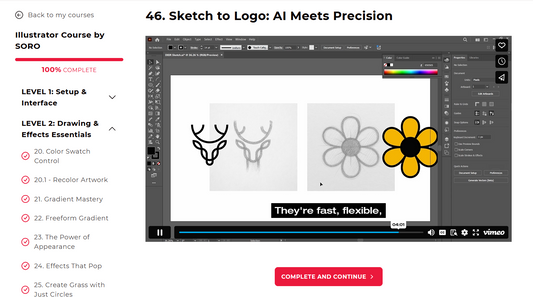 Adobe Illustrator Mastery Course