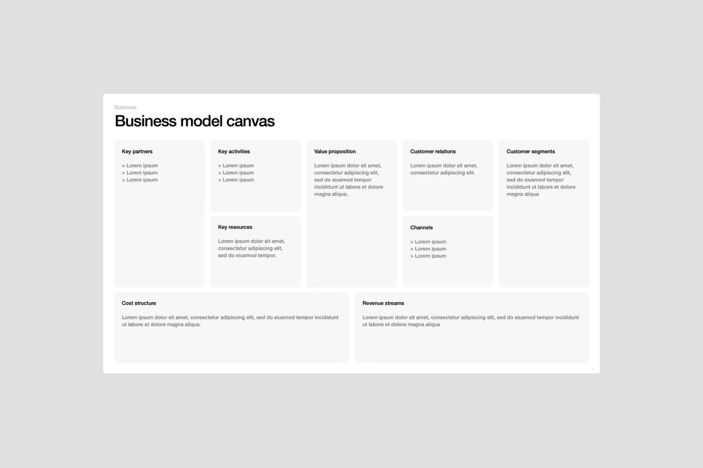 Soro Pitch - Presentation Template