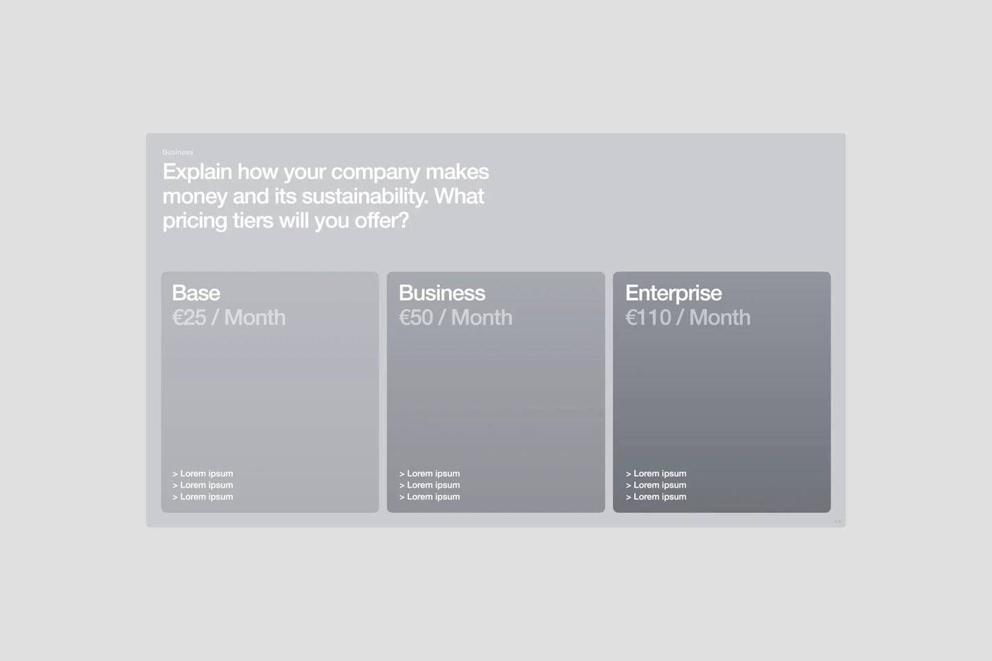 Soro Pitch - Presentation Template