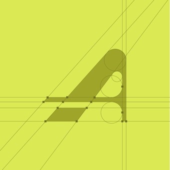 Soro Co. logo construction grid