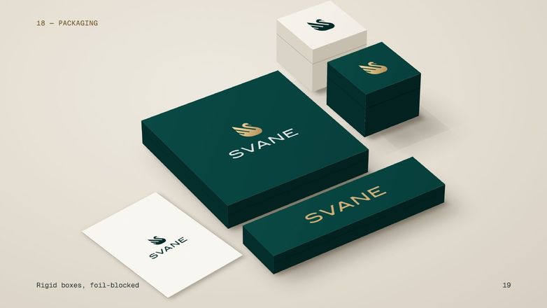 SVANE — packaging