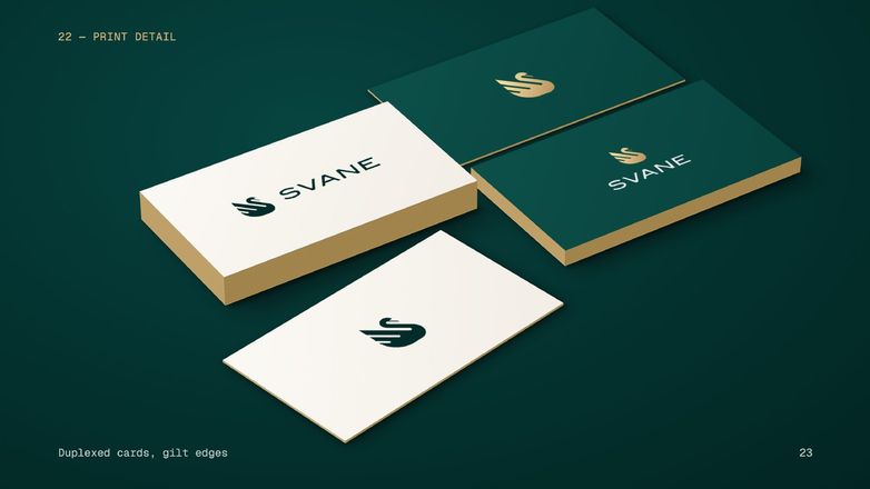 SVANE — print detail