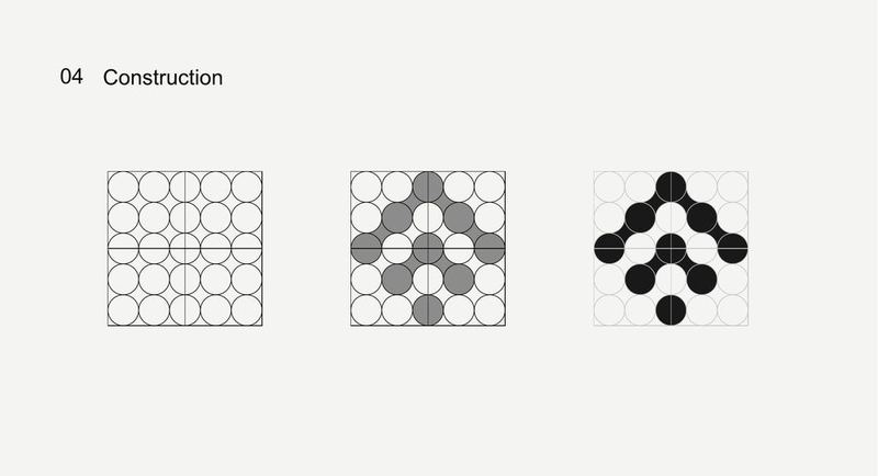Syntra logo presentation — construction grid