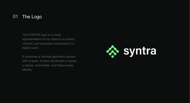 Syntra logo presentation — the logo, introduced
