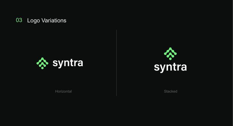 Syntra logo presentation — logo variations